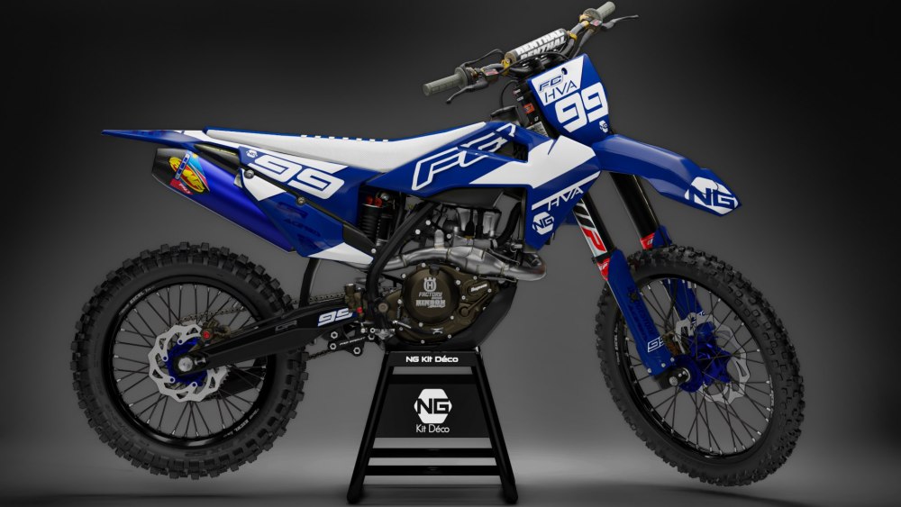 Kit déco 50 65 85 125 250 450 tc fc husqvarna one séries ng kit déco decals stickers graphics autocollant