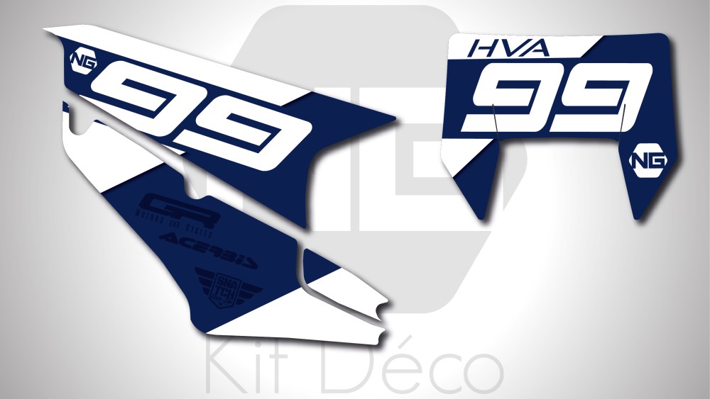 kit déco husqvarna te fe 125 150 250 300 350 450 501 enduro kit déco décals stickers graphics autocollant one séries