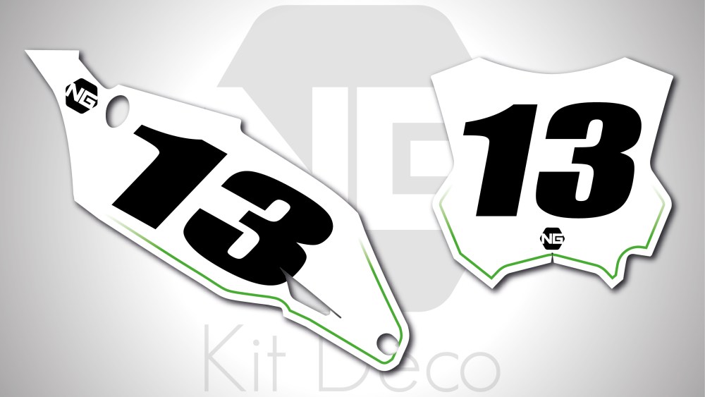 kit déco fond de plaque numéro kawasaki 65 85 110 125 250 450 kx klx kxf ng kit déco décals stickers graphics autocollant basic_Plan de travail 1