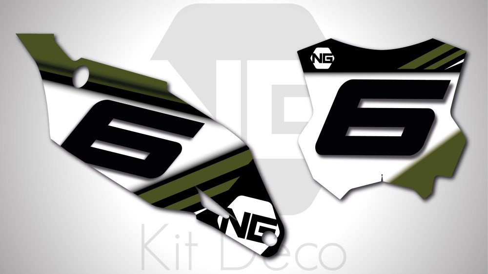kit déco fond de plaque numéro kawasaki 65 85 110 125 250 450 kx klx kxf ng kit déco décals stickers graphics autocollant mz noir_Plan de travail 1