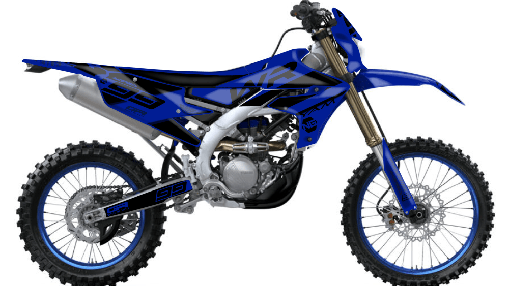 kit déco yamaha wr wrf yze 125 250 450 enduro ng kit déco décals stickers graphics autocollant one series