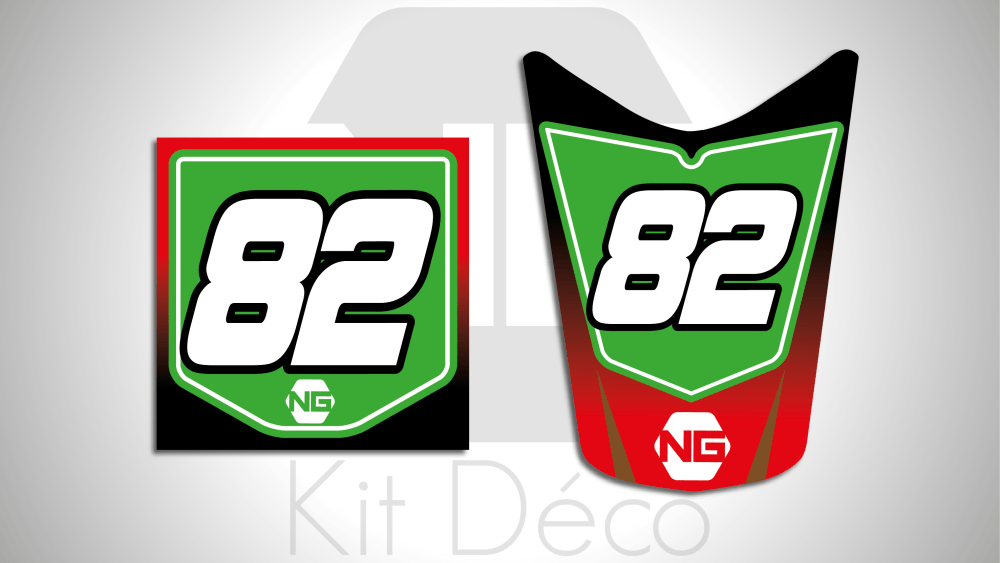 kit déco fond de plaque quad honda trx crqf 90 200 250 300 400 450 700 ng kit déco décals stickers graphics autocollant brown