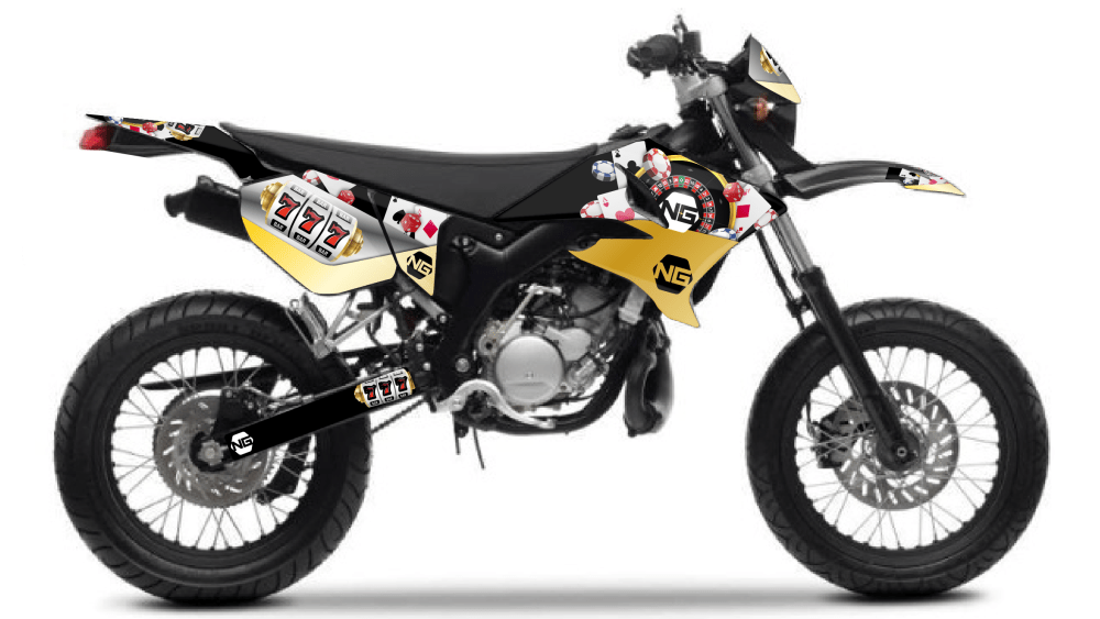 kit déco enduro supermotard YAMAHA 50 DT mbk xlimit ng kit déco décals stickers graphics autocollant as séries