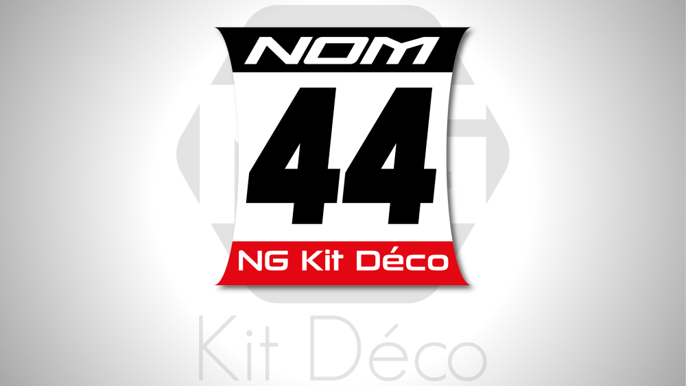 kit déco stickers moyeux de roue avant motocross honda séries 1_Plan de travail 1