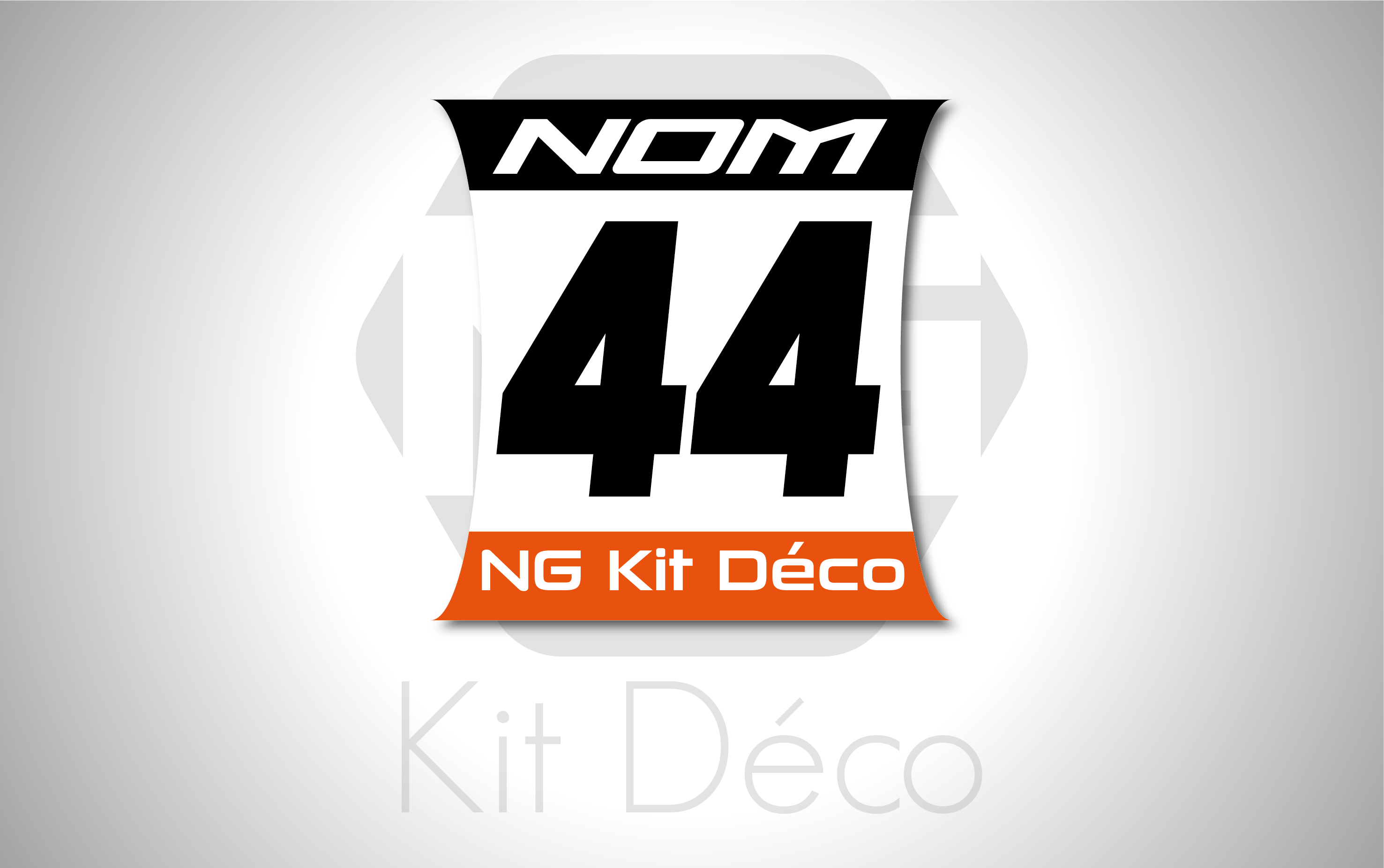 kit déco stickers moyeux de roue avant motocross ktm series 1_Plan de travail 1