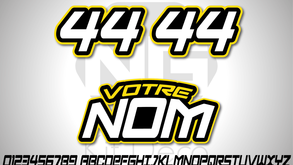 stickers autocollant pilote motocross casque g kit déco décals graphics sabre_Plan de travail 1