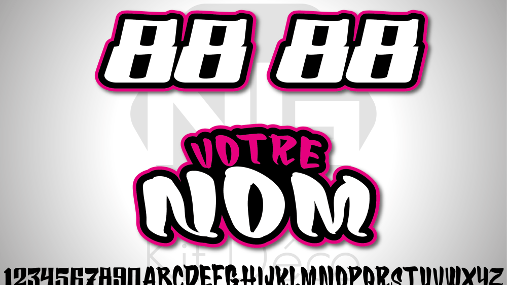 stickers autocollant pilote motocross casque g kit déco décals graphics trash séries_Plan de travail 1