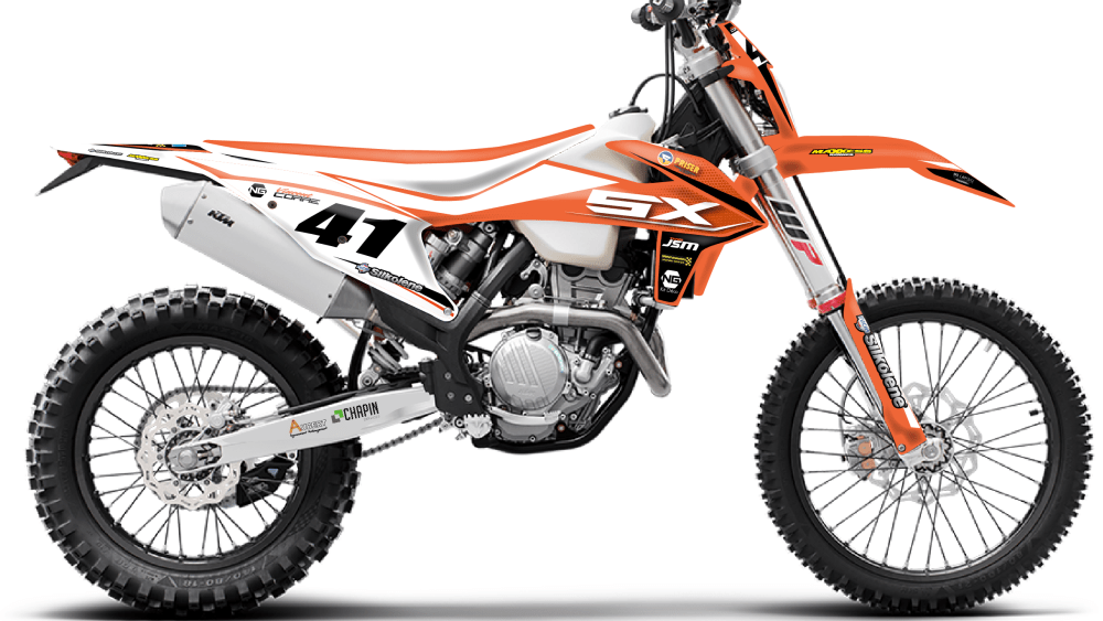 kit déco ktm exc tpi excf 125 250 350 450 team jsm 2020 ng kit déco décals stickers graphics autocollant montage