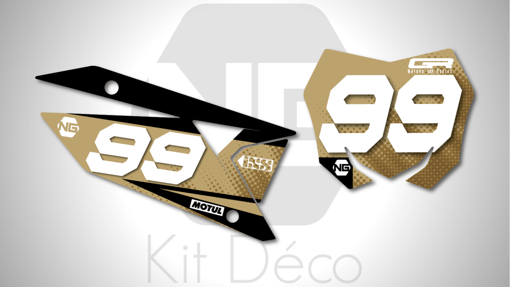 kit déco fond de plaque Suzuki 65 85 125 250 450 rm rmz 2020 motocross sand séries ng kit déco décals stickers graphics autocollant 2021 maquette