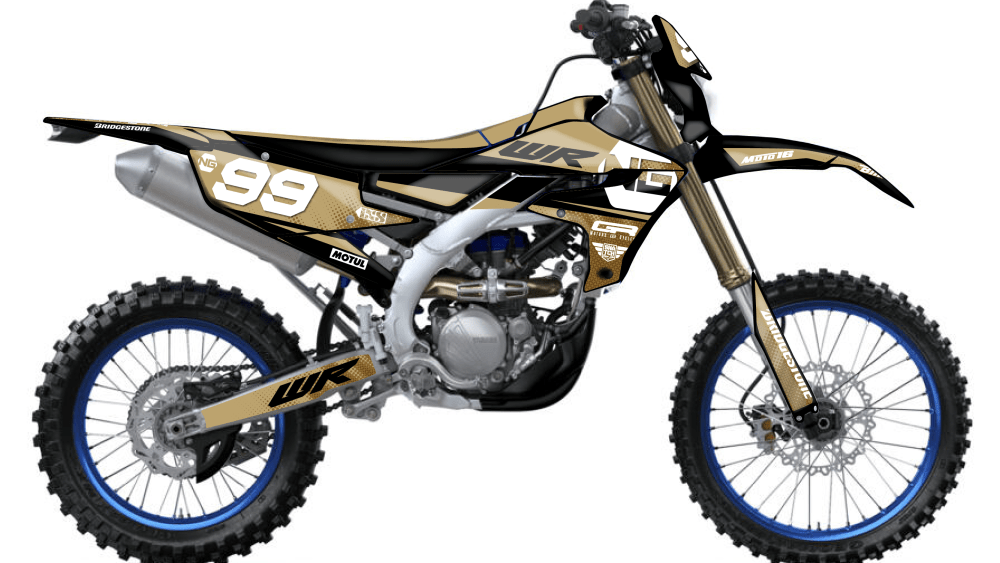 kit déco yamaha yze wr wrf 125 250 450 enduro sand séries 2020 ng kit déco décals stickers graphics autocollant 2021