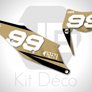 Kit déco fond de plaque numéro KTM tpi exc excf xc xcf 125 250 300 350 450 500 enduro 2021 ng kit déco sand séries décals stickers graphics autocollant