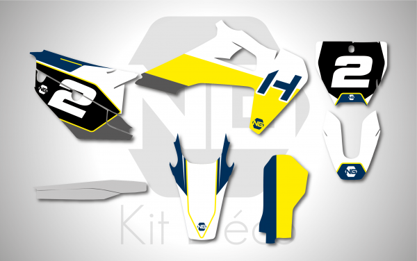 Kit husqvarna deco motocross fc tc 2021 ng kit deco origine séries graphics stickers autocollant_Plan de travail 1