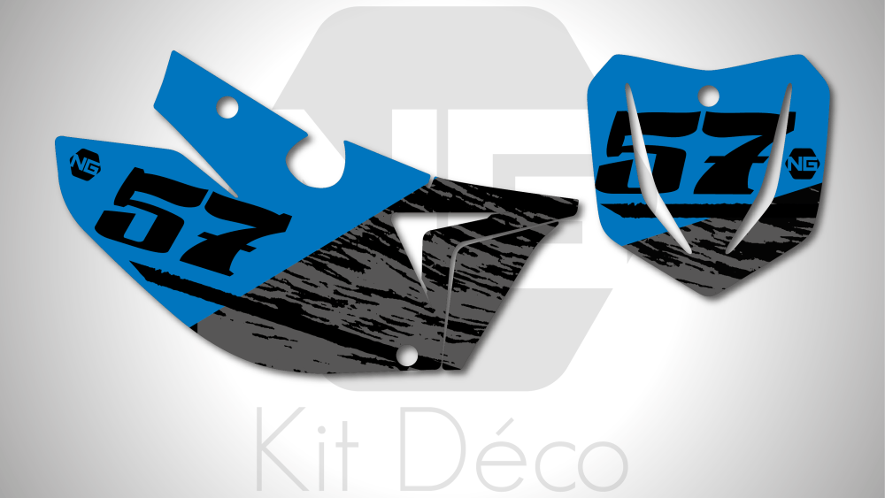 kit déco fond de plaque numéro tm racing mx fi 85 125 144 250 300 450 2021 motocross ng kit déco destroy séries autocollant stickers graphics décals