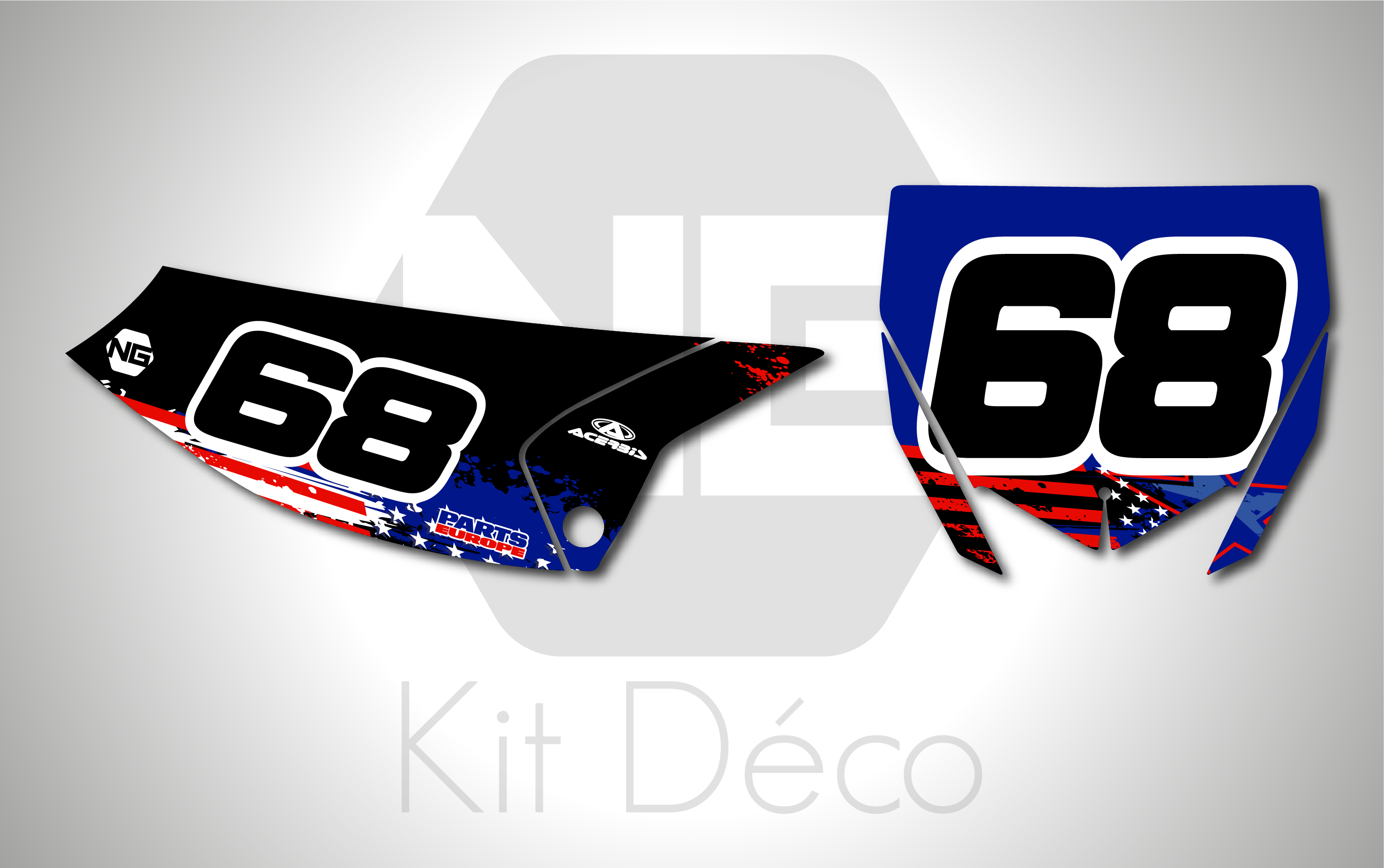 kit déco fond de plaques numéros 65 yz 2018 2019 2020 2021 2022 2023 2024 2025 yamaha motocross ng usa series mx decals stickers graphics autocollant adhesifs_Plan de travail 1