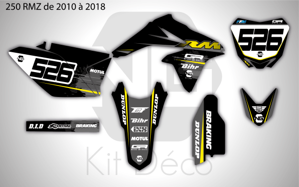 kit déco suzuki 250 rmz 2010 2011 2012 2013 2014 2015 2016 2017 2018 motocross ng kit déco abstrac séries mx decals stickers graphics autocollant_Plan de travail 1