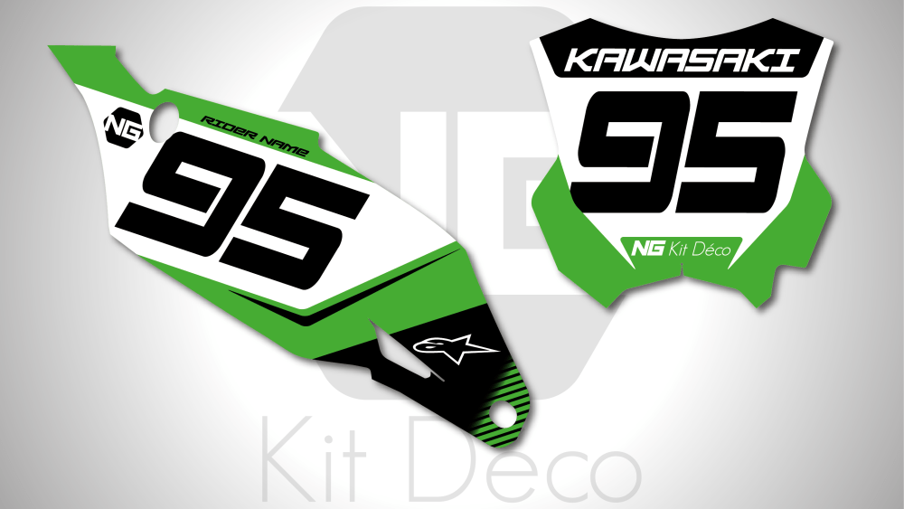 kit fond de plaque pour kawasaki 65 85 110 125 250 450 kx klx kxf 2022 ng kit déco fond de plaque numéro stripe séries 2020 motocross decals stickers graphics autocollant_Plan de travail 1
