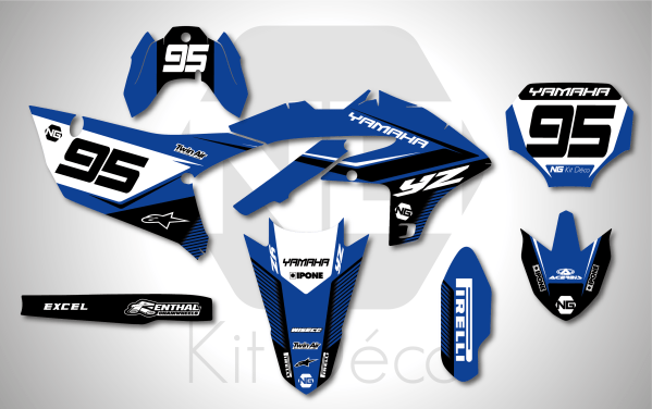 kit déco 250 450 yzf 2023 2024 yamaha motocross ng stripe series mx decals stickers graphics autocollant adhesifs_Plan de travail 1