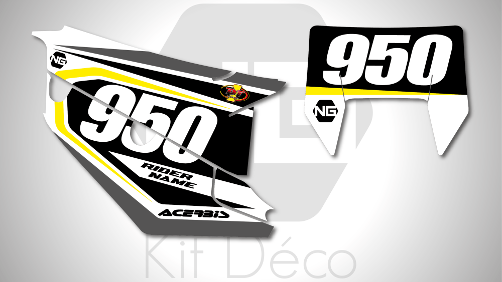 kit déco husqvarna te fe 125 150 250 300 350 450 501 2021 ng kit déco fond de plaque numéros track séries 2020 decals stickers graphics autocollant