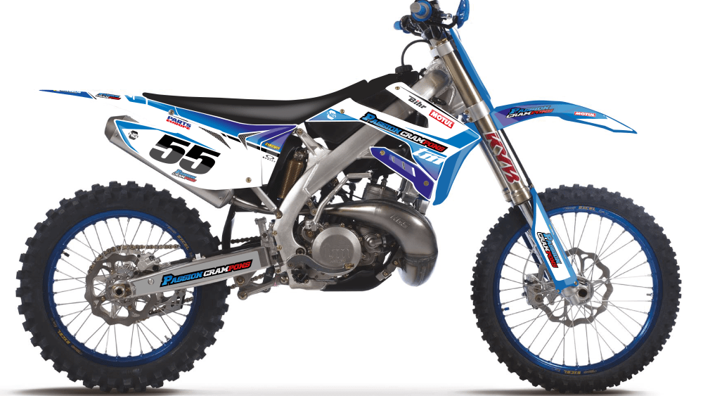 kit déco tm racing mx fi 85 125 144 250 300 450 motocross ng kit déco passion crampon 2020 decals stickers graphics autocollant montage