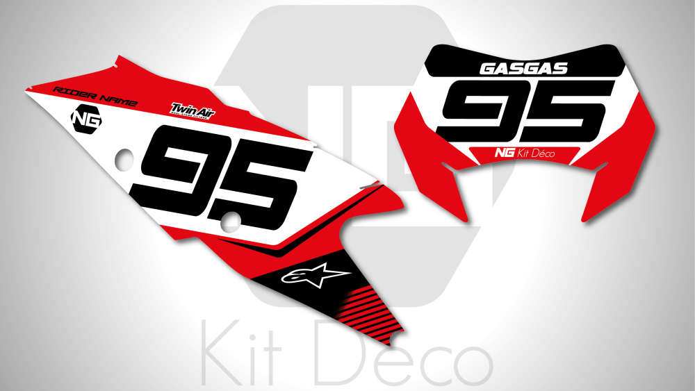 kit déco gasgas ec ecf 125 200 250 300 350 450 2022 enduro ng kit déco fond de plaque numéro décals stripe séries 2020 stickers autocollant_Plan de travail 1