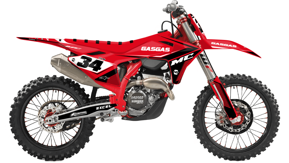 kit déco 125 150 250 300 350 450 mc mcf 2024 2025 2026 2027 2028 gasgas motocross ng stripe séries mx decals stickers graphics autocollant adhesifs visuel