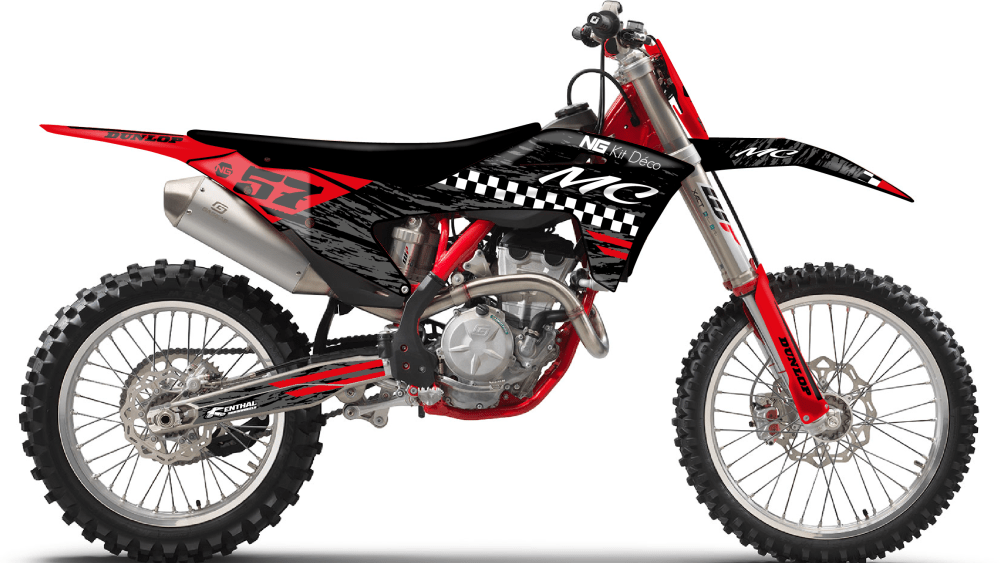 kit deco gasgas 50 65 85 125 250 350 450 mc mcf 2021 motocross mc ng kit déco destroy series decals stickers graphics montage