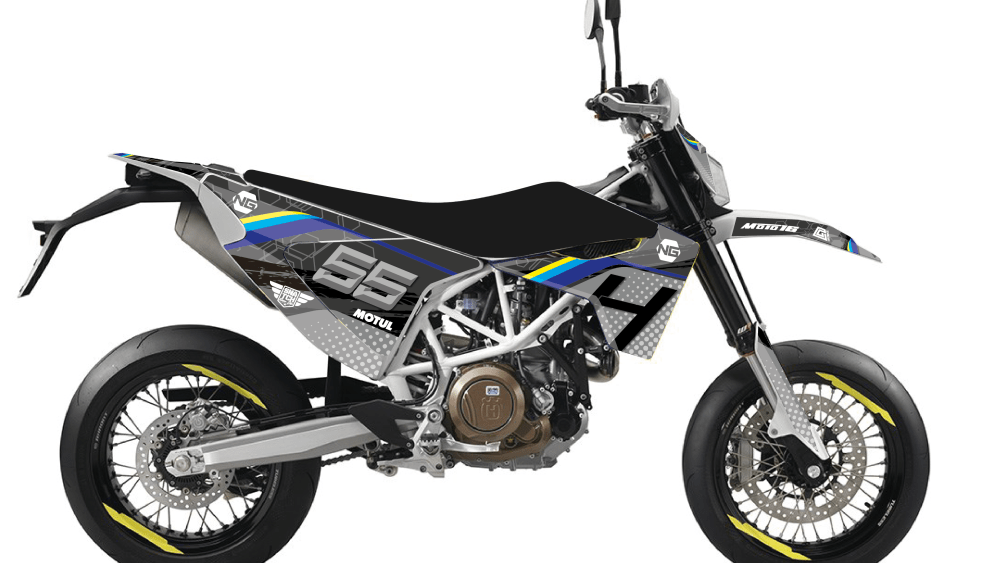 kit déco husqvarna 701 supermotard enduro trail 2021 ng kit déco trash séries 2020 decals stickers graphics autocollant montage