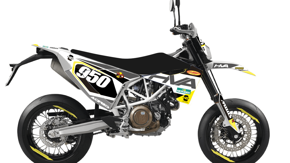 kit déco husqvarna 701 supermotard trail ng kit deco track séries stickers graphics autocollant montage_Plan de travail 1