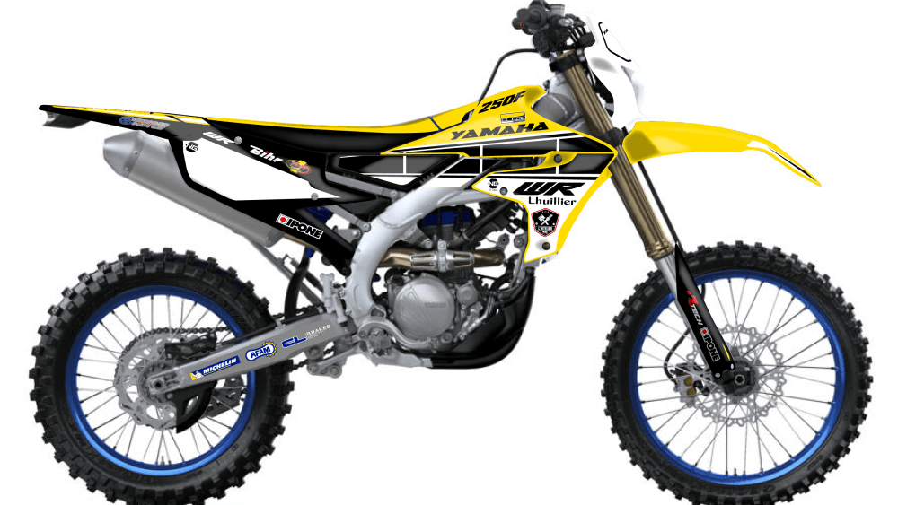 kit déco yamaha wr wrf yze 125 250 450 2021 ng kit déco 65 th anniversary 2020 decals stickers graphics autocollant