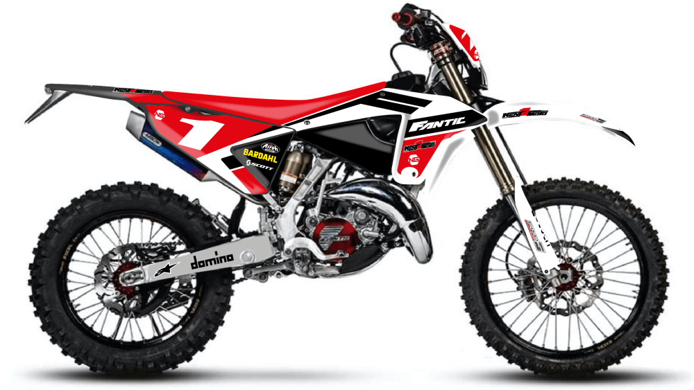 kit déco fantic 125 250 450 xe xef enduro 2022 ng kit déco kent1moto decals stickers graphics autocollant montage