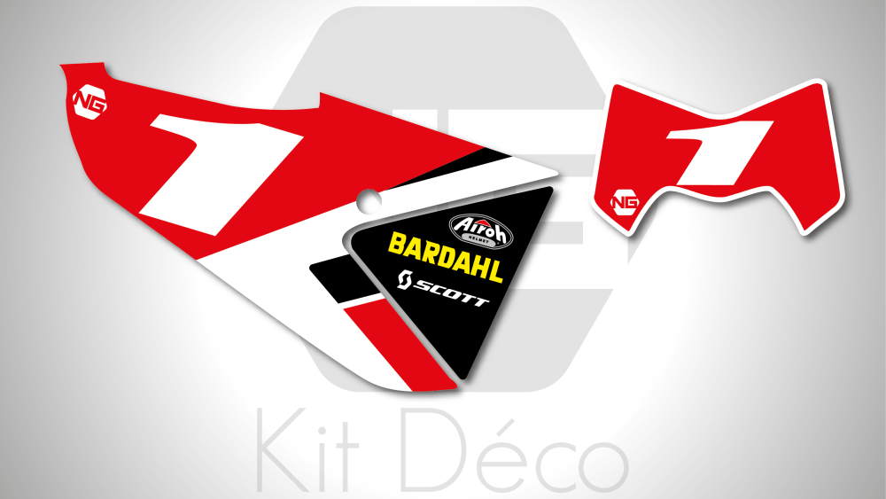 kit déco fond de plaque numéro fantic 125 250 450 xe xef enduro 2022 ng kit déco kent1moto 2021 decals stickers graphics autocollant