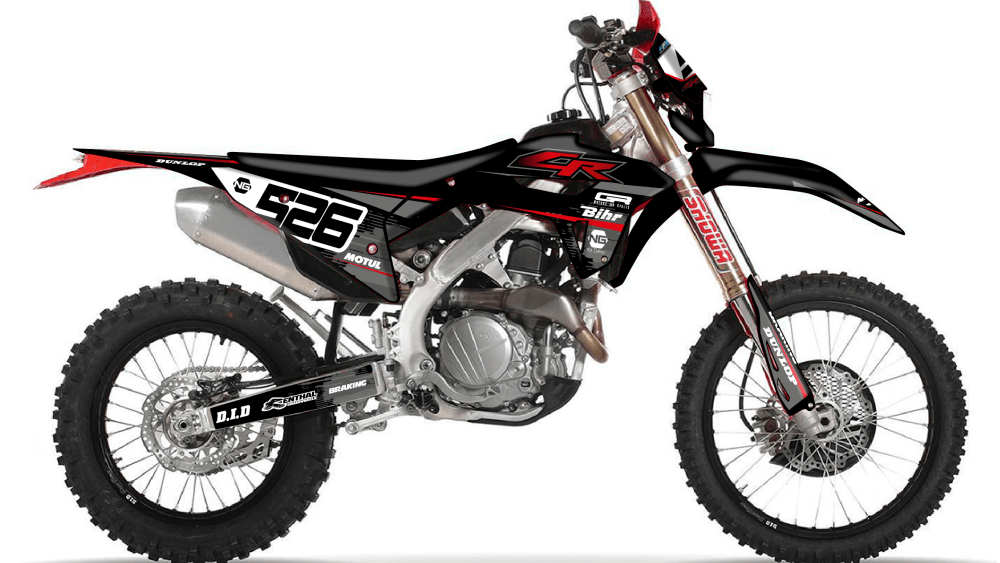 kit déco HM CRE CRFX / CRF RX 250 300 400 400 450 2021 ng kit déco decals stickers autocollant graphics montage
