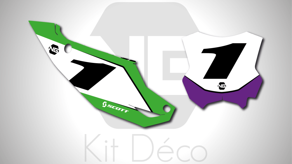 kit déco fond de plaques numéros 65 85 110 125 250 450 kx kxf kawasaki motocross ng kent1moto 2021 mx decals stickers graphics autocollant adhesifs_Plan de travail 1