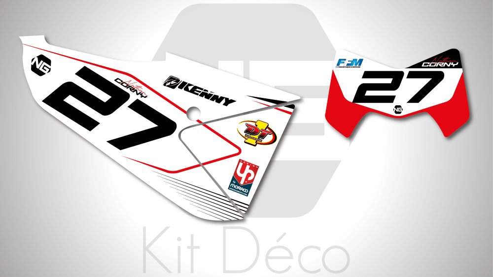 kit déco fond de plaque numéro fantic fantic 125 250 450 xe xef 2022 enduro ng kit déco team liberty 2021 ng kit déco decals stickers graphics autocollant