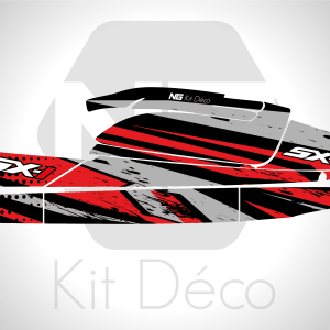 kit déco kawasaki jet ski 750 SXI ng kit déco aon séries 2022 jet decals stickers autocollant graphics rouge_Plan de travail 1