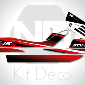 kit déco kawasaki jet ski stx15f jet ng kit déco crv séries rouge decals stickers autocollant graphics