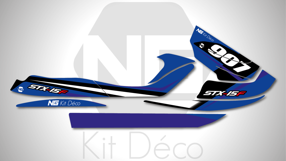 kit déco kawasaki jet ski sxt 15f jet ng kit déco strait séries bleu decals stickers autocollant graphics_Plan de travail 1