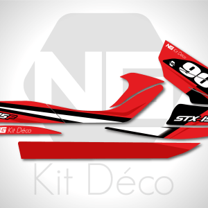kit déco kawasaki jet ski stx 15 f jet ng kit déco strait séries rouge decals stickers autocollant graphics