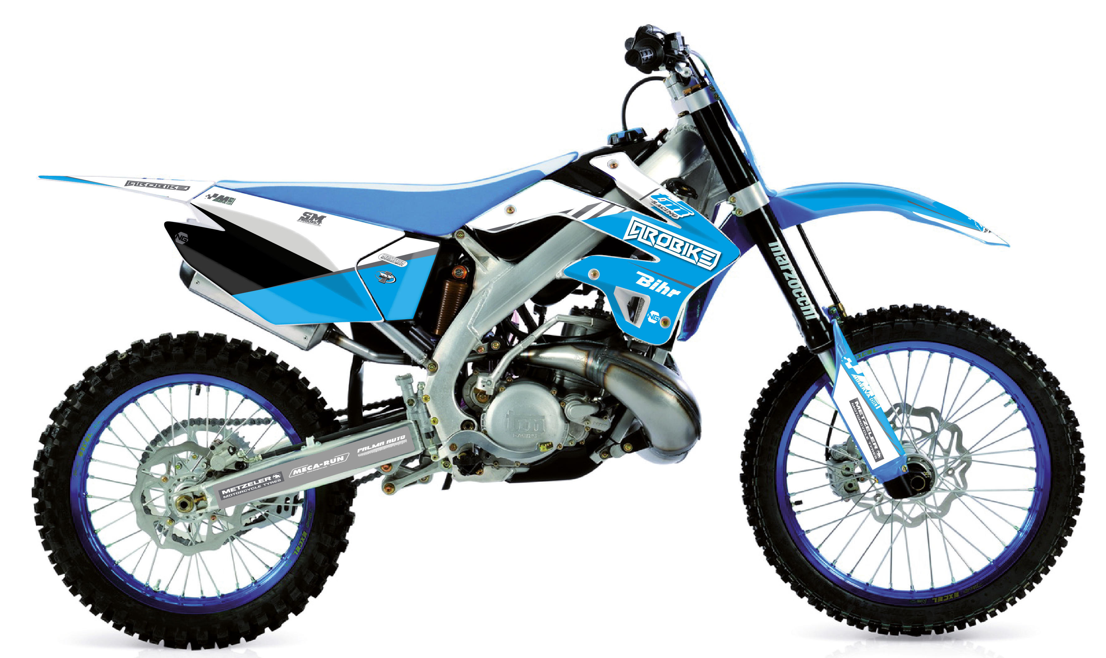 Tm Racing Moto Enduro Retro Tm Cross 125 Usato Motorcycle Tm Smr