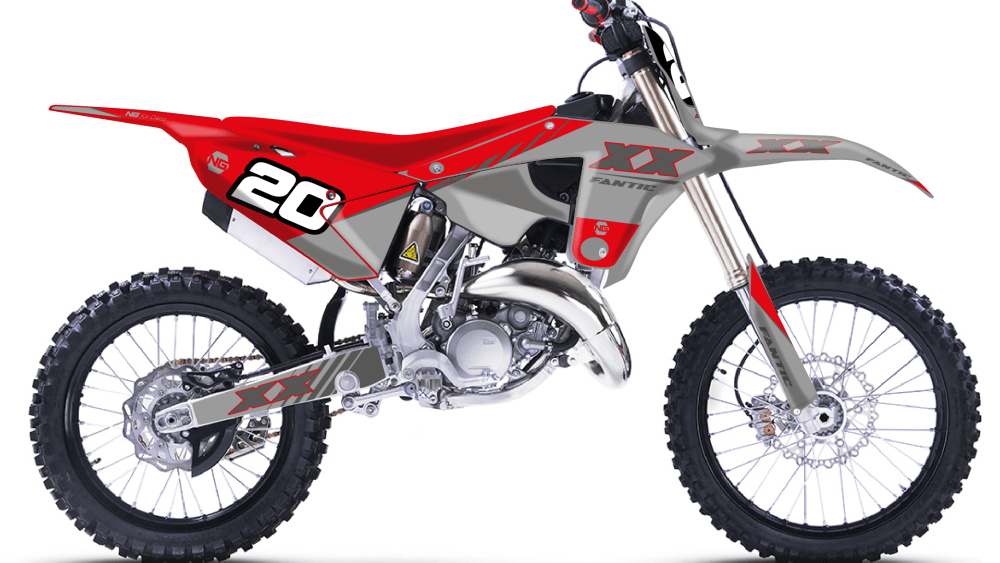 kit déco fantic xx xxf 125 250 450 motocross ng kit déco volt séries 2022 mx decals stickers graphics autocollant montage_Plan de travail 1