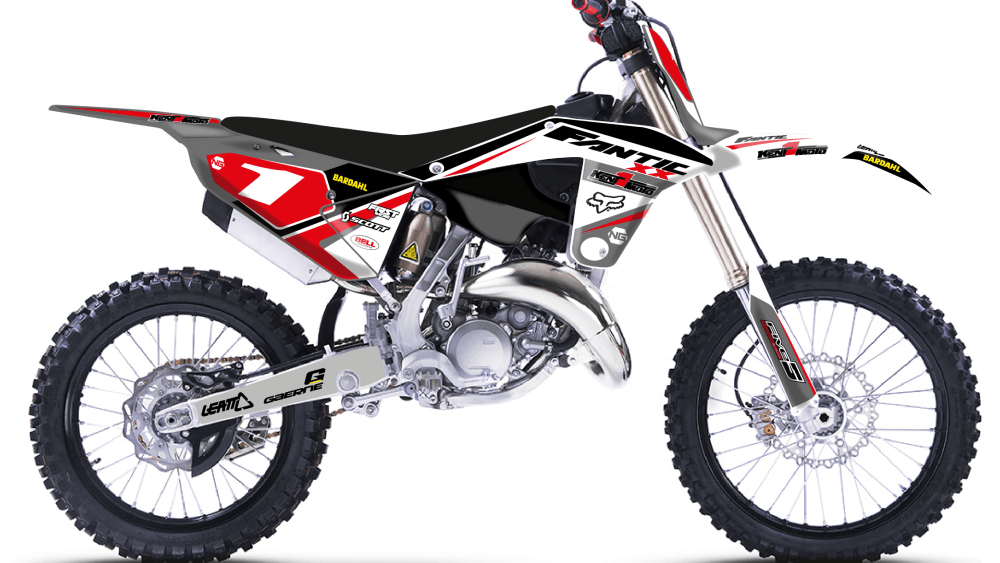 kit déco fantic xx xxf 125 250 450 2021 2022 motocross ng kit déco kent1moto 2022 mx decals stickers graphics autocollant montage_Plan de travail 1
