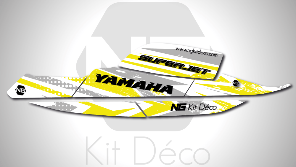kit déco jet ski yamaha superjet ng kit déco aon séries 2022 decals stickers graphics autocollant jaune_Plan de travail 1