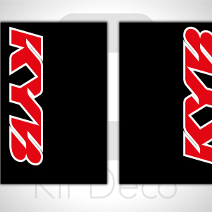 kit stickers tube de fourche motocross enduro kayaba noir autocollant graphics décals ng kit déco_Plan de travail 1