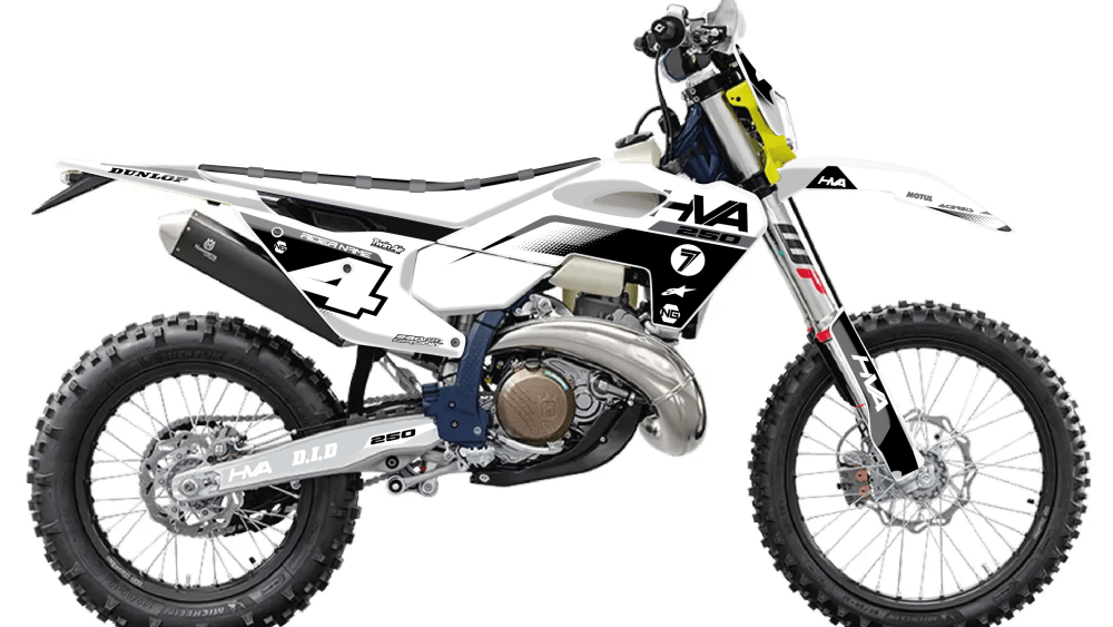 kit déco 125 250 300 350 450 501 te fe husqvarna 2024 2025 enduro ng vibes 2 decals stickers graphics autocollant adhesifs montage_Plan de travail 1