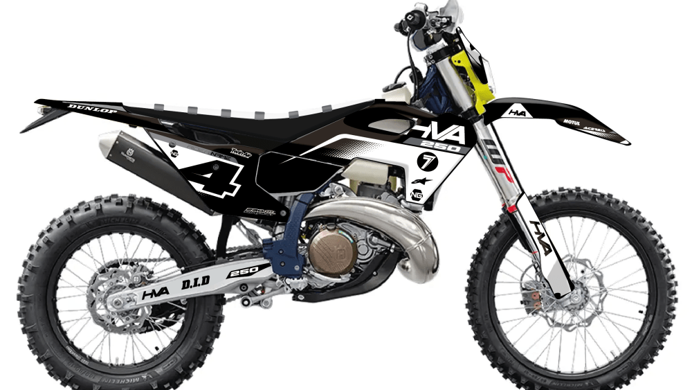 kit déco 125 250 300 350 450 501 te fe husqvarna 2024 2025 enduro ng vibes decals stickers graphics autocollant adhesifs montage_Plan de travail 1