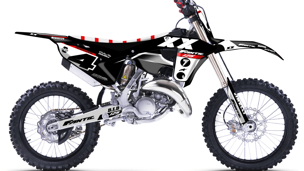 kit déco fantic xx xxf 125 250 450 motocross ng vibes 2023 mx decals stickers graphcis autocollant MONTAGE_Plan de travail 1