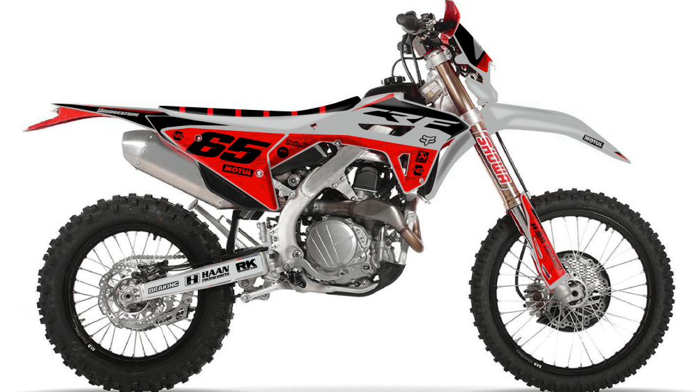 kit déco honda cre crfx crf rx 125 250 300 400 450 ng marble séries decals stickers graphics autocollant montage_Plan de travail 1