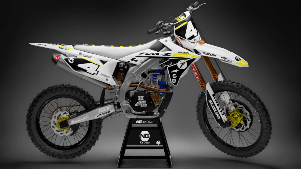 kit déco suzuki 250 450 rmz 2018 2019 2020 2021 2022 2023 motocross ng vibes 2 decals stickers graphics autocollant