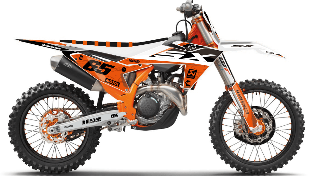 kit déco 125 250 350 450 sxx sxf 2023 2024 ktm motocross ng decals marble 2 mx stickers graphics autocollant adhesifs montage_Plan de travail 1