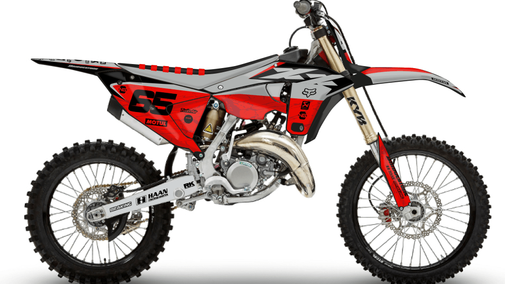 kit déco fantic 125 250 xx 2023 2024 ng motocross marble series mx decals stickers graphics autocollant adhesifs visuel